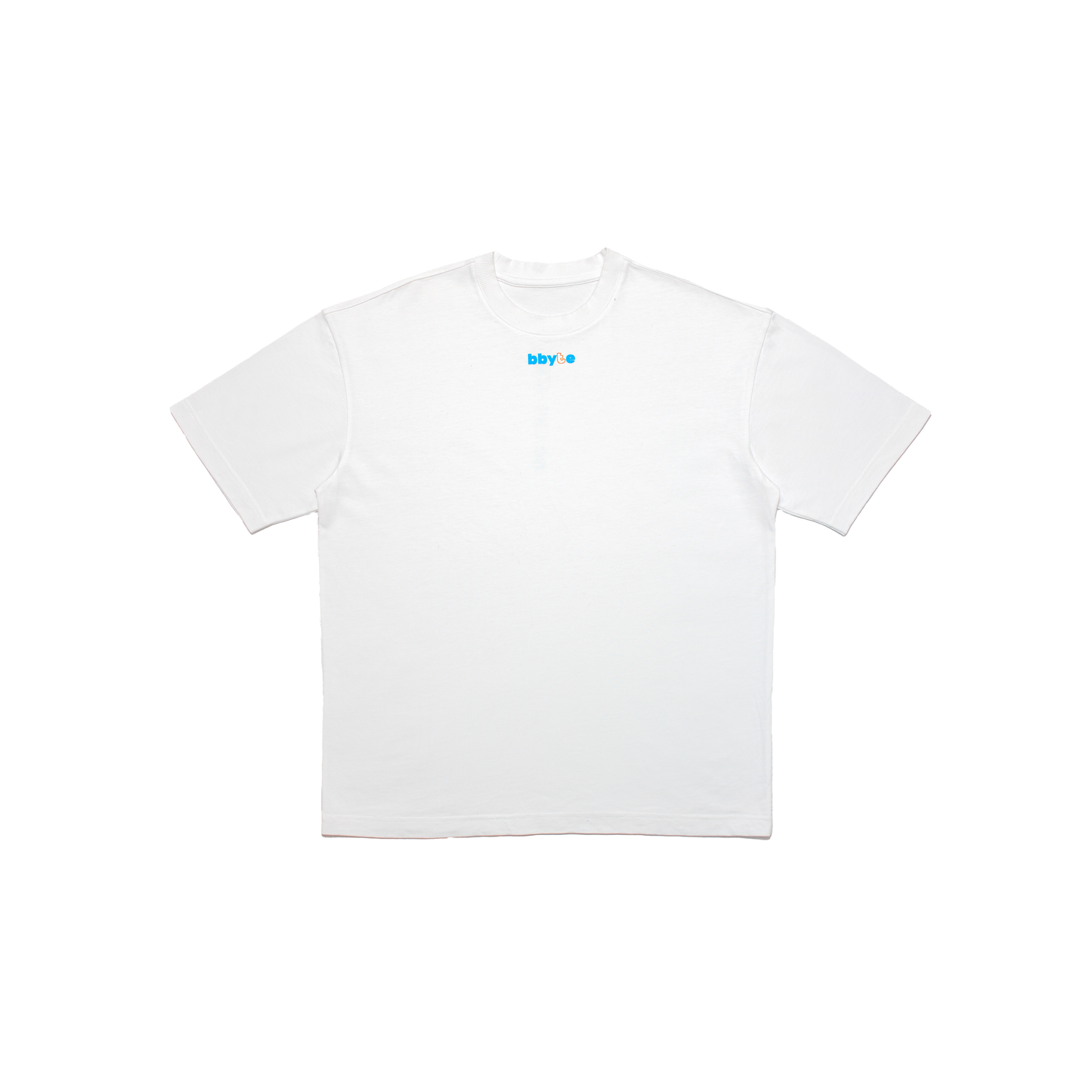Bbyte.co Bbyte Regular Tee| Oversized Tee | White | 100% Cotton
