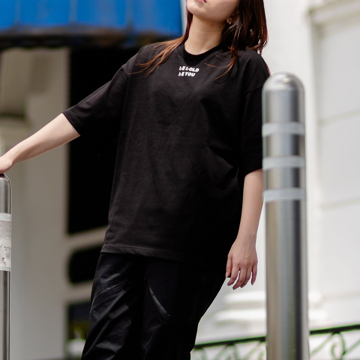 Bbyte.co Be Bold Regular Tee | Oversized Tee | Black | 100% Cotton